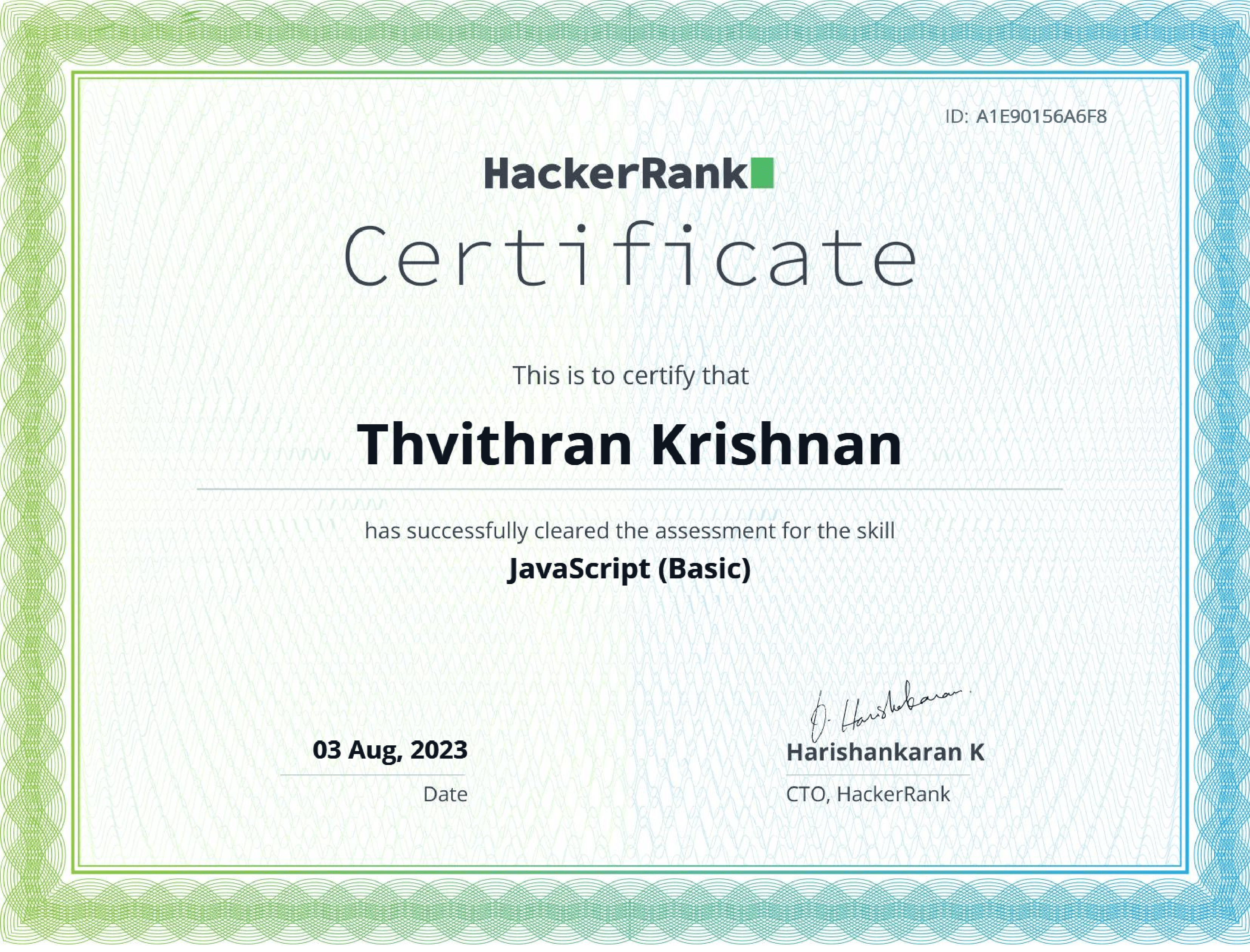 HackerRank(JavaScript)